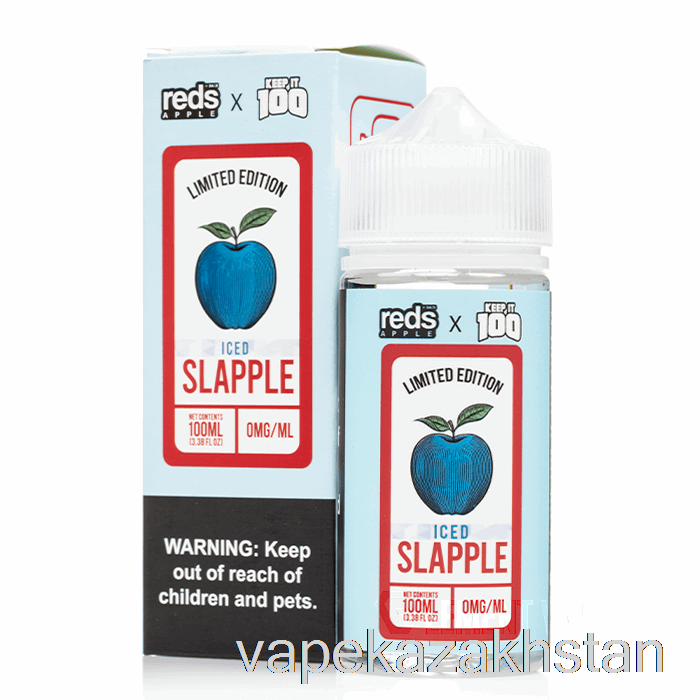 Vape Smoke Iced Slapple - 7 Daze x Keep It 100 - 100mL 6mg